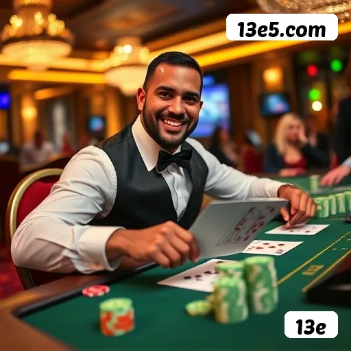 Mesa de blackjack ao vivo · vitória do jogador